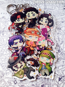 Acrylic charms | Great ace attorney team charm