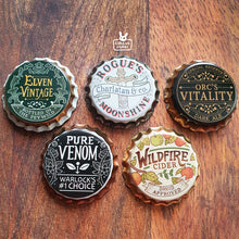 Load image into Gallery viewer, Bottle cap buttons | Fantasy spirits