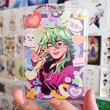 Load image into Gallery viewer, Acrylic charms | Heartsteel Ezreal photocard