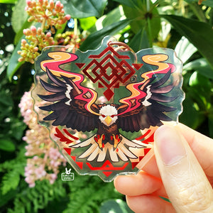 Acrylic charms (with red foil) | Thrill of the Hunt