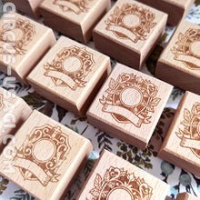 Load image into Gallery viewer, Wooden stamps | Small decorative borders