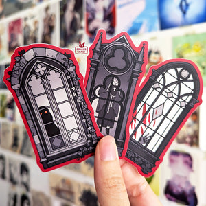 Sticker sets | Horror house windows