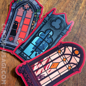 Sticker sets | Horror house windows