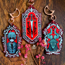 Load image into Gallery viewer, Acrylic charms | Blood Tarot