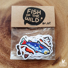 Load image into Gallery viewer, Sticker set | Fish of the wild