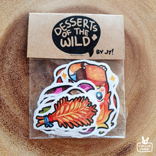 Load image into Gallery viewer, Sticker set | Desserts of the wild