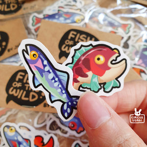 Sticker set | Fish of the wild