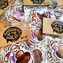 Load image into Gallery viewer, Sticker set | Shrooms of the wild