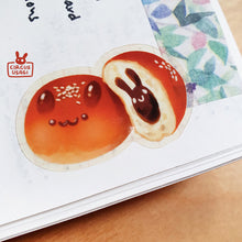 Load image into Gallery viewer, Transparent sticker sheet | Bread buns