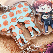 Load image into Gallery viewer, Acrylic charms | Haikyuu but older