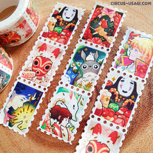 Load image into Gallery viewer, Washi tape | Ghibli (gold foil stamp washi)