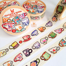 Load image into Gallery viewer, Washi tape | Teacups and Mugs