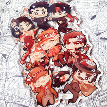 Load image into Gallery viewer, Acrylic charms | Great ace attorney team charm