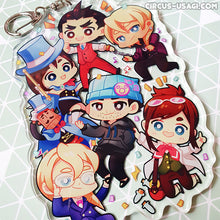 Load image into Gallery viewer, Acrylic charms | Apollo Justice team charm