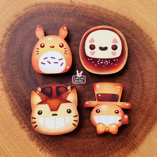 Wooden pins | Ghibli bakery