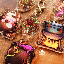 Load image into Gallery viewer, Acrylic charms | Broil and bubble (linked charms)