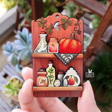 Load image into Gallery viewer, Wooden pins | Little shelves
