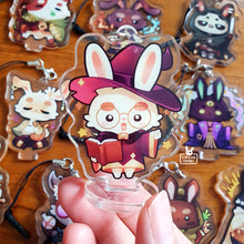 Load image into Gallery viewer, Acrylic charms | D&amp;D classes as wabbit
