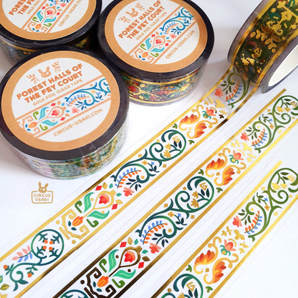 Washi tape | Forest halls of the fey court