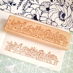 Wooden stamps | Wabbits