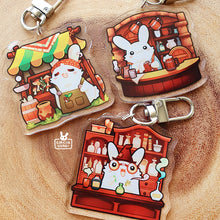 Load image into Gallery viewer, Acrylic charms | Smol business buns