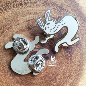 Enamel pins | Wiggly wabbits