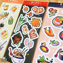 Load image into Gallery viewer, Transparent sticker sheet | Japanese food