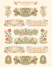 Load image into Gallery viewer, Transparent sticker sheet | Walls of the druid court