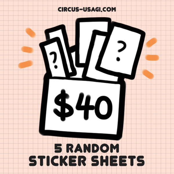 Mystery bag | Sticker sheets