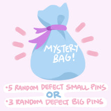 Load image into Gallery viewer, Random enamel pin seconds (defects) | Mystery bags