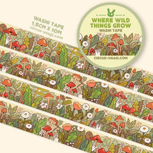Load image into Gallery viewer, Washi tape | Where wild things grow